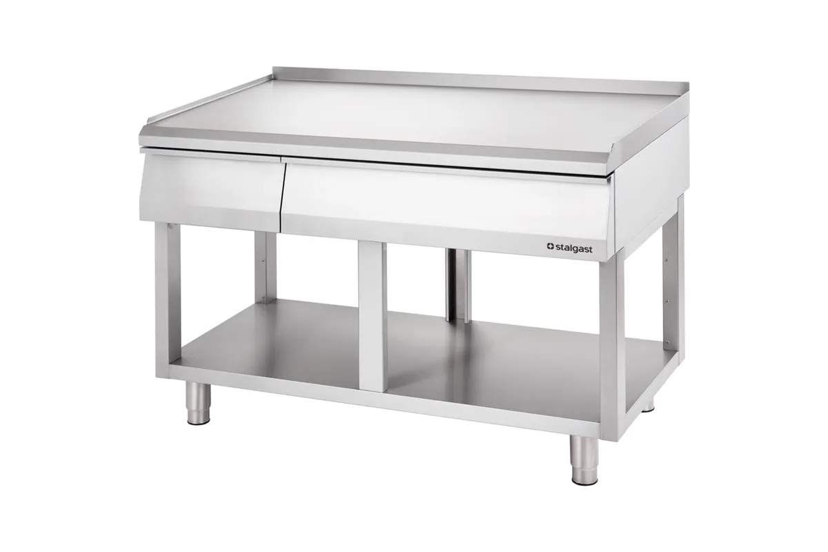 Stanowisko neutralne, nastawne, z szufladami, 1200 mm Stalgast 9700610