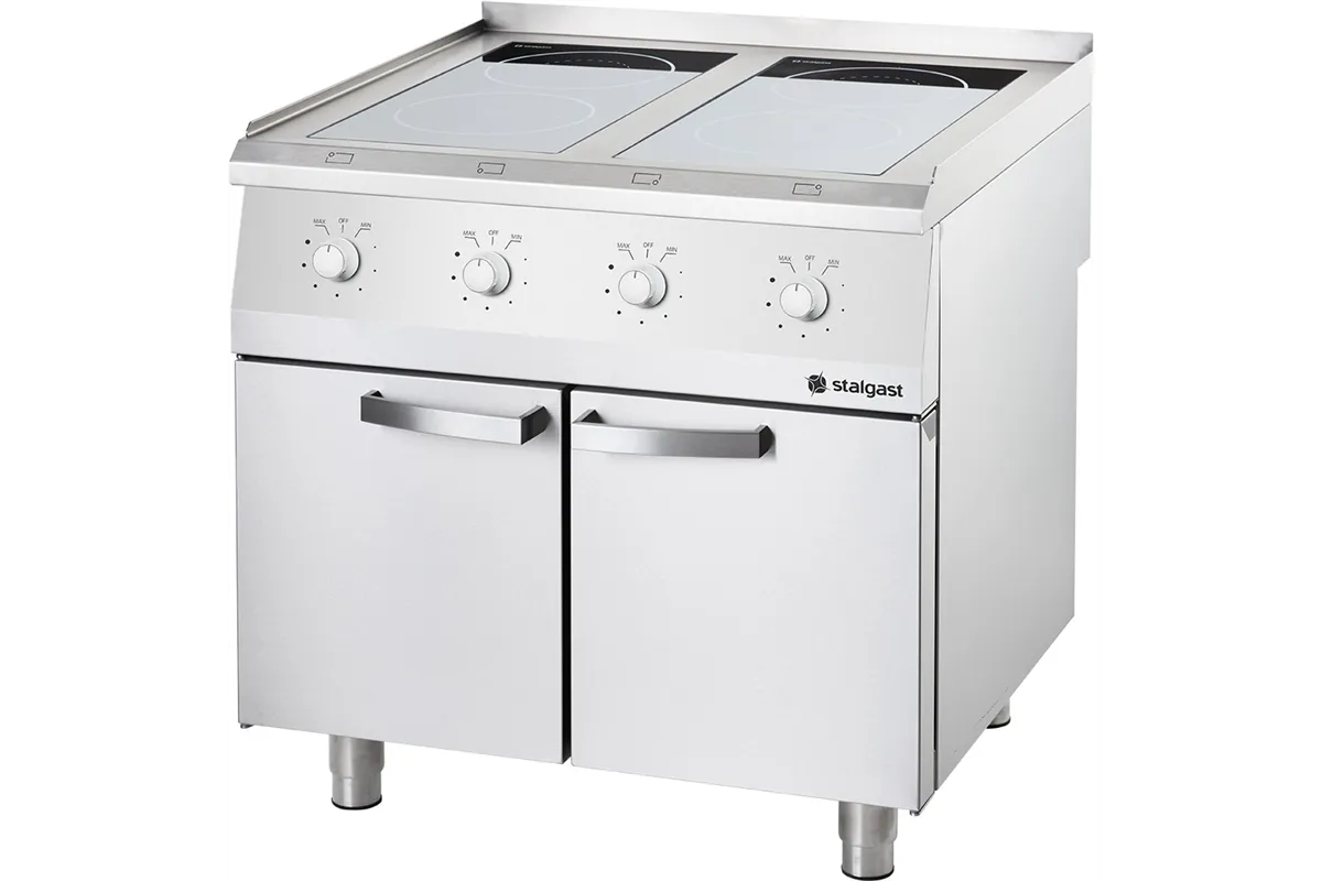 Kuchnia indukcyjna, 4-polowa, P 14 kW Stalgast 9706100
