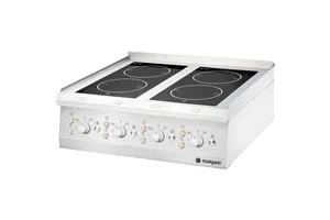 Kuchnia ceramiczna, 4-polowa, nastawna, 10 kW Stalgast 9706500