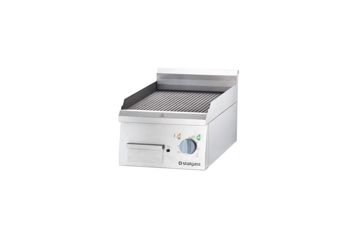 Płyta grillowa elektryczna, ryflowana, 4 kW Stalgast 9730200