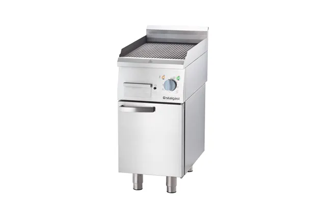 Płyta grillowa elektryczna, ryflowana, 4 kW Stalgast 9730200