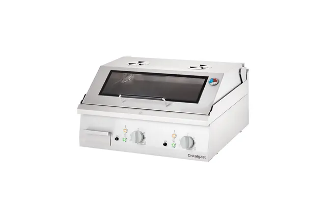 Płyta grillowa elektryczna, gładka, z pokrywą, 8.1 kW Stalgast 9731190