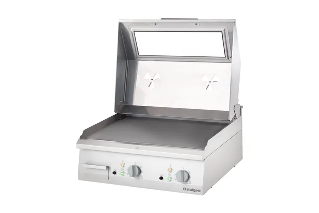 Płyta grillowa elektryczna, gładka, z pokrywą, 8.1 kW Stalgast 9731190