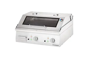 Płyta grillowa elektryczna, ryflowana, z pokrywą, 8.1 kW Stalgast 9731290