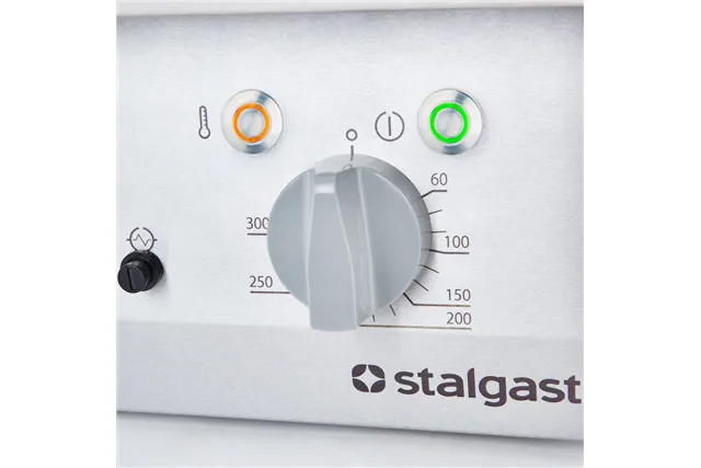 Płyta grillowa elektryczna, gładko-ryflowana, 8.1 kW Stalgast 9731300