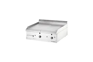 Płyta grillowa gazowa, gładko-ryflowana, 13 kW, G20 Stalgast 9731310