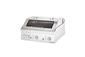 Płyta grillowa elektryczna, nastawna, gładko-ryflowana, z pokrywą, 8.1 kW Stalgast 9731390
