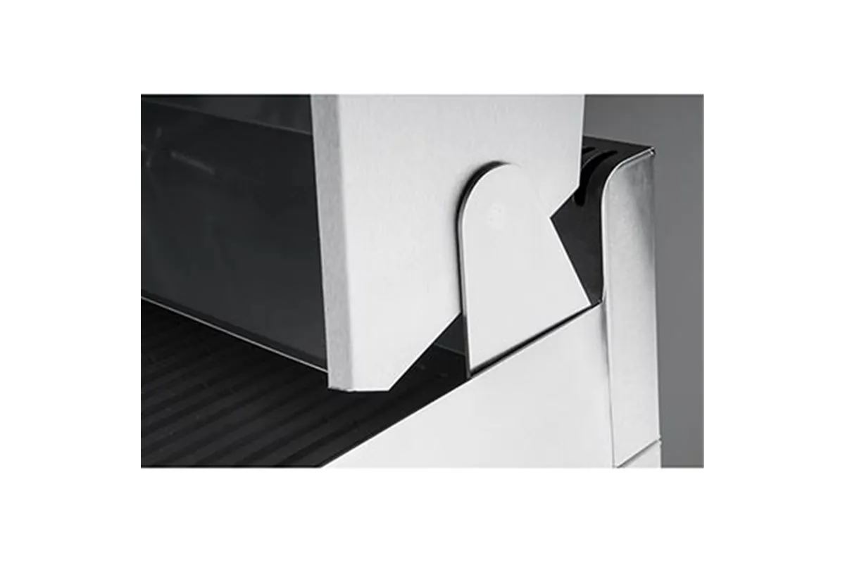Płyta grillowa elektryczna, nastawna, gładko-ryflowana, z pokrywą, 8.1 kW Stalgast 9731390