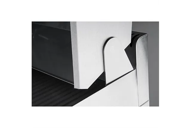 Płyta grillowa elektryczna, nastawna, gładko-ryflowana, z pokrywą, 8.1 kW Stalgast 9731390