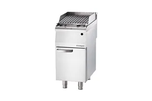 Lava grill gazowy, ruszt S, 400x700, 8.0 kW, G20/20 mbar Stalgast 9732110