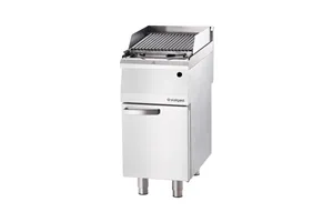 Lava grill gazowy, ruszt S, 400x700, 8.0 kW, G30/37 mbar Stalgast 9732130