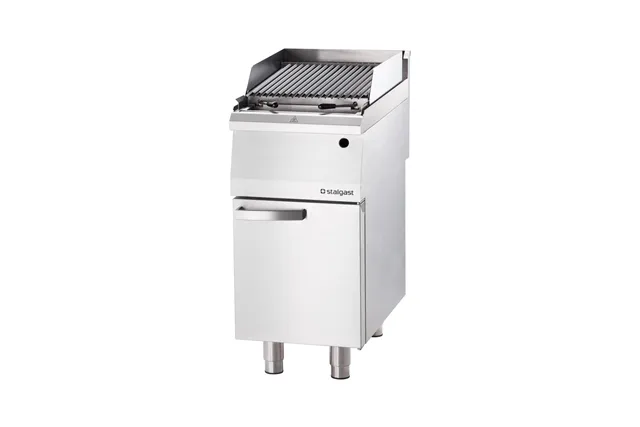 Lava grill gazowy, ruszt S, 400x700, 8.0 kW, G30/37 mbar Stalgast 9732130