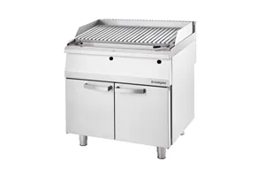 Lava grill gazowy, ruszt V, 800x700, 16.0 kW, G30/37 mbar Stalgast 9733030