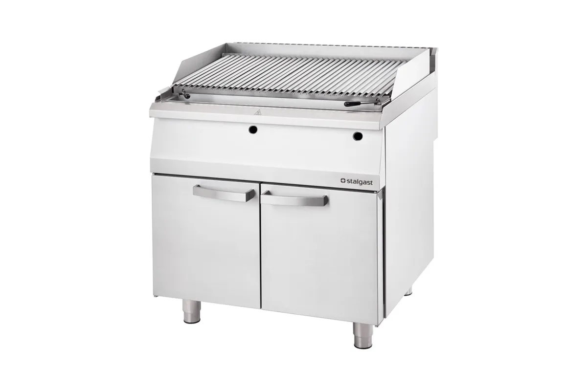 Lava grill gazowy, ruszt S, 800x700, 16.0 kW, G20/20 mbar Stalgast 9733110