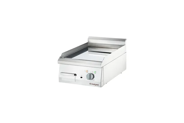 Płyta grillowa elektryczna, chromowana, gładka, P 4 kW, U 400 V Stalgast 9736100