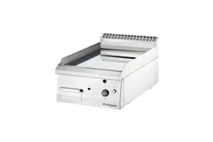 Płyta grillowa nastawna, chromowana, gładka, gazowa, 400x700, 6.5 kW, G30/37 mbar Stalgast 9736130