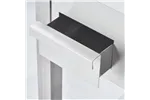 Płyta grillowa elektryczna, chromowana, ryflowana, P 4 kW, U 400 V Stalgast 9736200