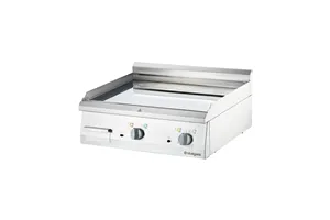 Płyta grillowa elektryczna, chromowana, gładka, P 8.1 kW, U 400 V Stalgast 9737100