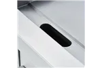 Płyta grillowa elektryczna, chromowana, gładka, P 8.1 kW, U 400 V Stalgast 9737100