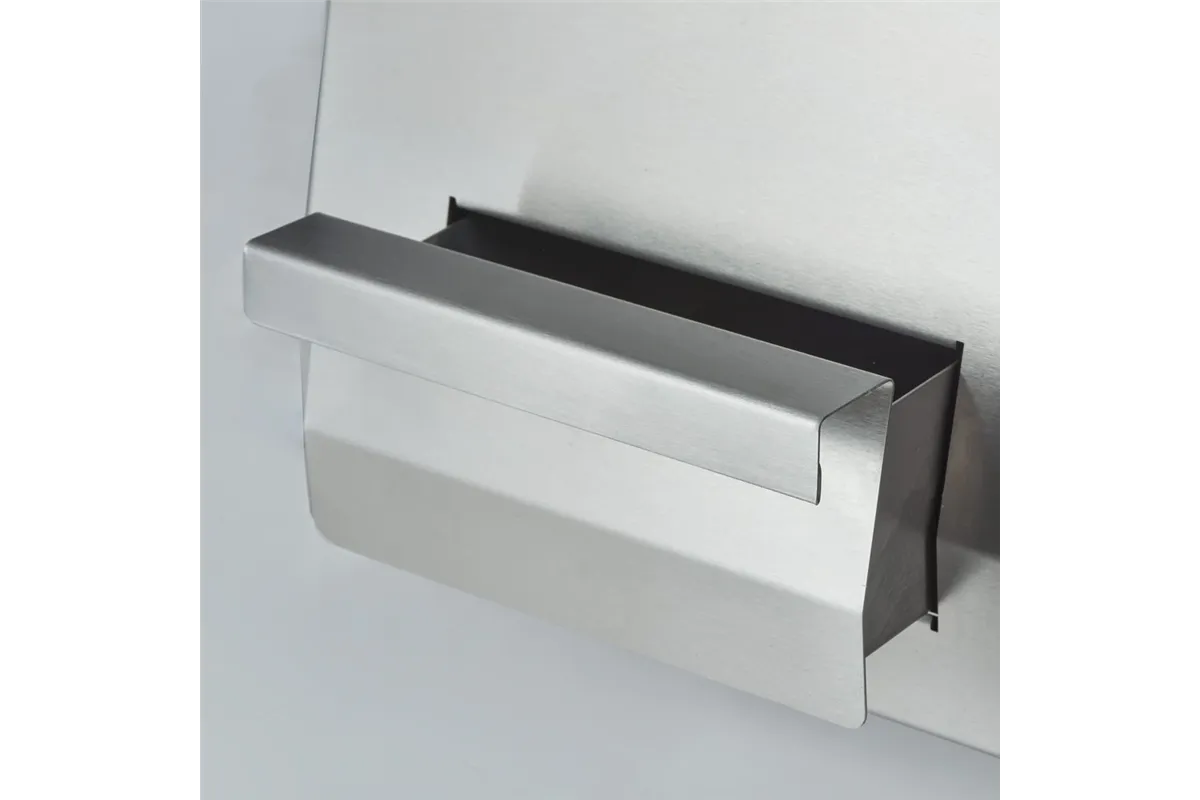 Płyta grillowa elektryczna, chromowana, gładko-ryflowana, P 8.1 kW, U 400 V Stalgast 9737300