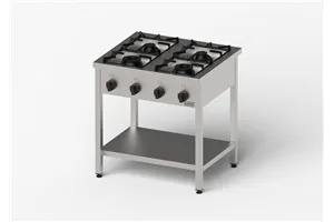 Kuchnia gazowa, Gredil, skręcana, 800x700x850 mm, P 25 kW, G30/37 mbar Gredil 976593
