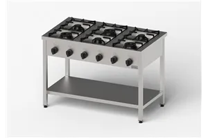 Kuchnia gazowa, Gredil, skręcana, 1200x700x850 mm, P 37.5 kW, G30/37 mbar Gredil 976623