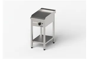 Płyta grillowa elektryczna, ryflowana, Gredil, 400x700x850 mm, P 4.0 kW, U 400 V Gredil 977302