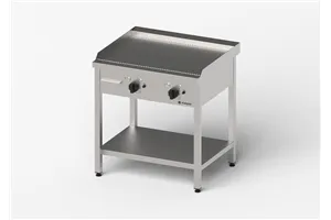Płyta grillowa elektryczna, ryflowana, Gredil, 800x700x850 mm, P 8.1 kW, U 400 V Gredil 977312
