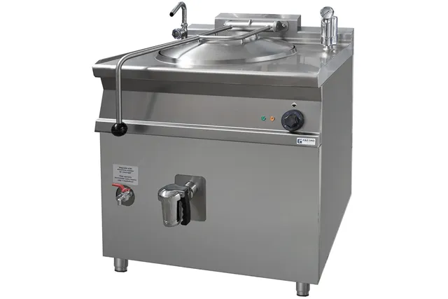 Kocioł warzelny z grzaniem pośrednim, 800x700x900, elektryczny, P 12kW, V 80l Stalgast 9905782