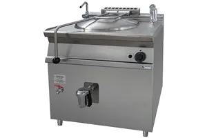 Kocioł warzelny z grzaniem pośrednim, 800x700x900, gazowy, P 12.5kW, V 80l Stalgast 9906782