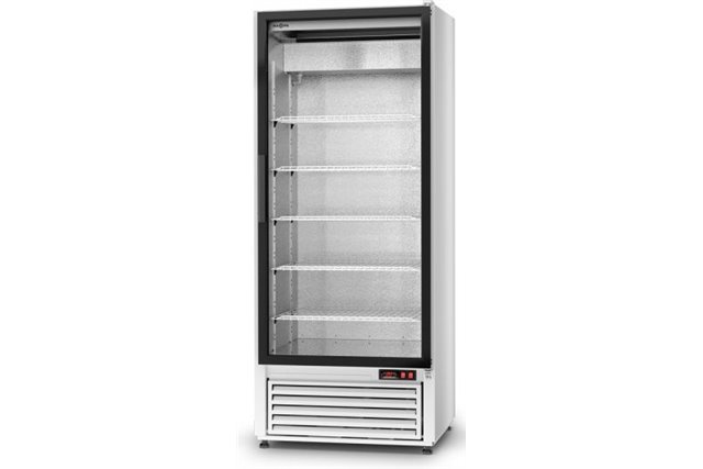 Szafa chłodnicza przeszklona lub dzielona, przeszklone drzwi, pojedyncze, typ standard 3 klasa klimatyczna, model SCH-S825/S3KL