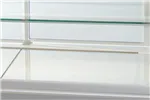 Witryna cukiernicza chłodnicza, szyba prosta uchylna, płyta meblowa, podświetlany spód, szerokość 1020 mm RAPA C-A/102/89