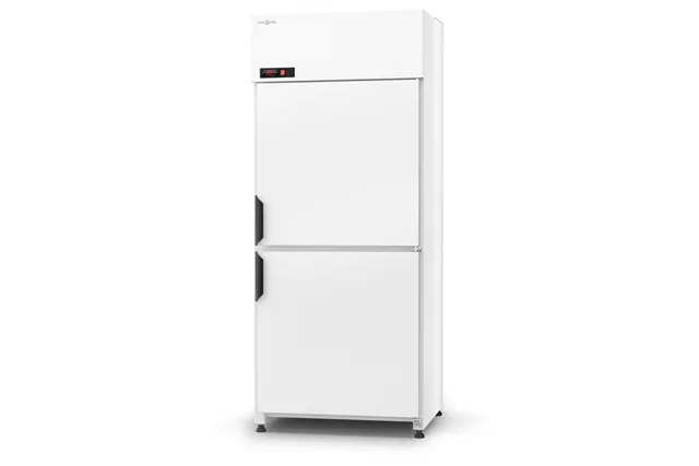 Szafa chłodnicza zapleczowa, dwudrzwiowa, agregat górny, 3 klasa klimatyczna, szerokość 825 mm RAPA SCH-Z-825-2D-AG-3KL