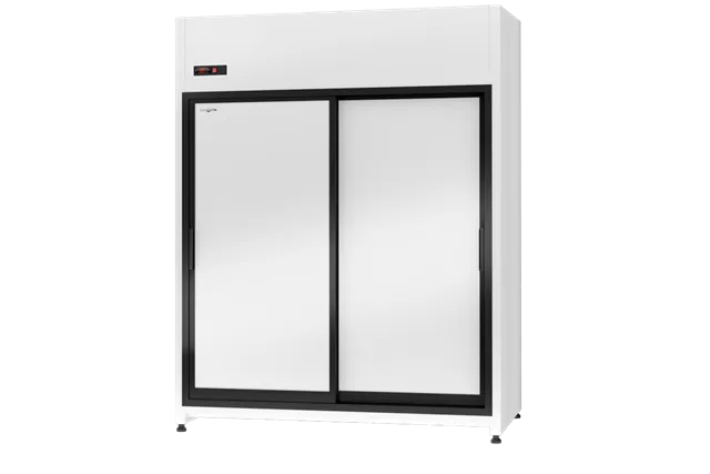 Szafa chłodnicza zapleczowa, drzwi rozsuwane, agregat górny, 4 klasa klimatyczna, szerokość 1400 mm RAPA SCH-ZR-1400-AG-4KL