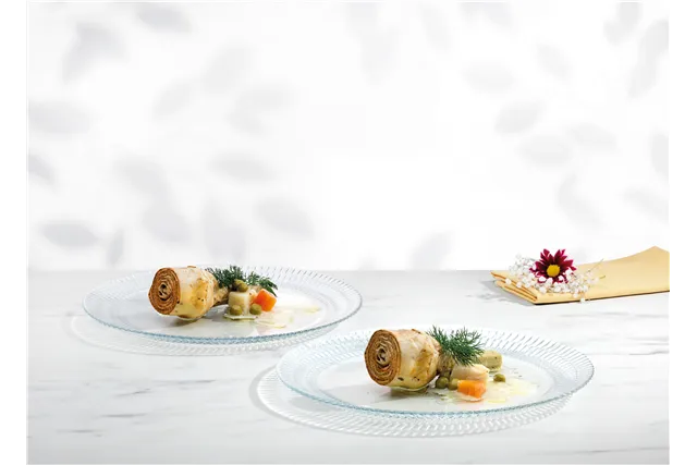 Talerz płytki, szklany, Rain, Ø  270 mm Pasabahce 400683