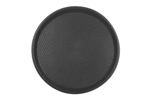 Taca fast food,czarna , Gredil, Ø 360 mm Stalgast 413363