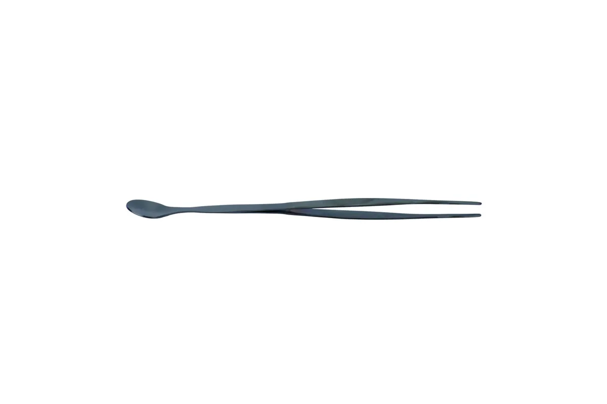 Łyżka degustacyjna, pęseta barmańska, L 270 mm, czarna Stalgast 422271
