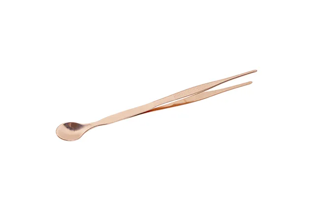 Łyżka degustacyjna, pęseta barmańska, L 270 mm, miedziana Stalgast 422272