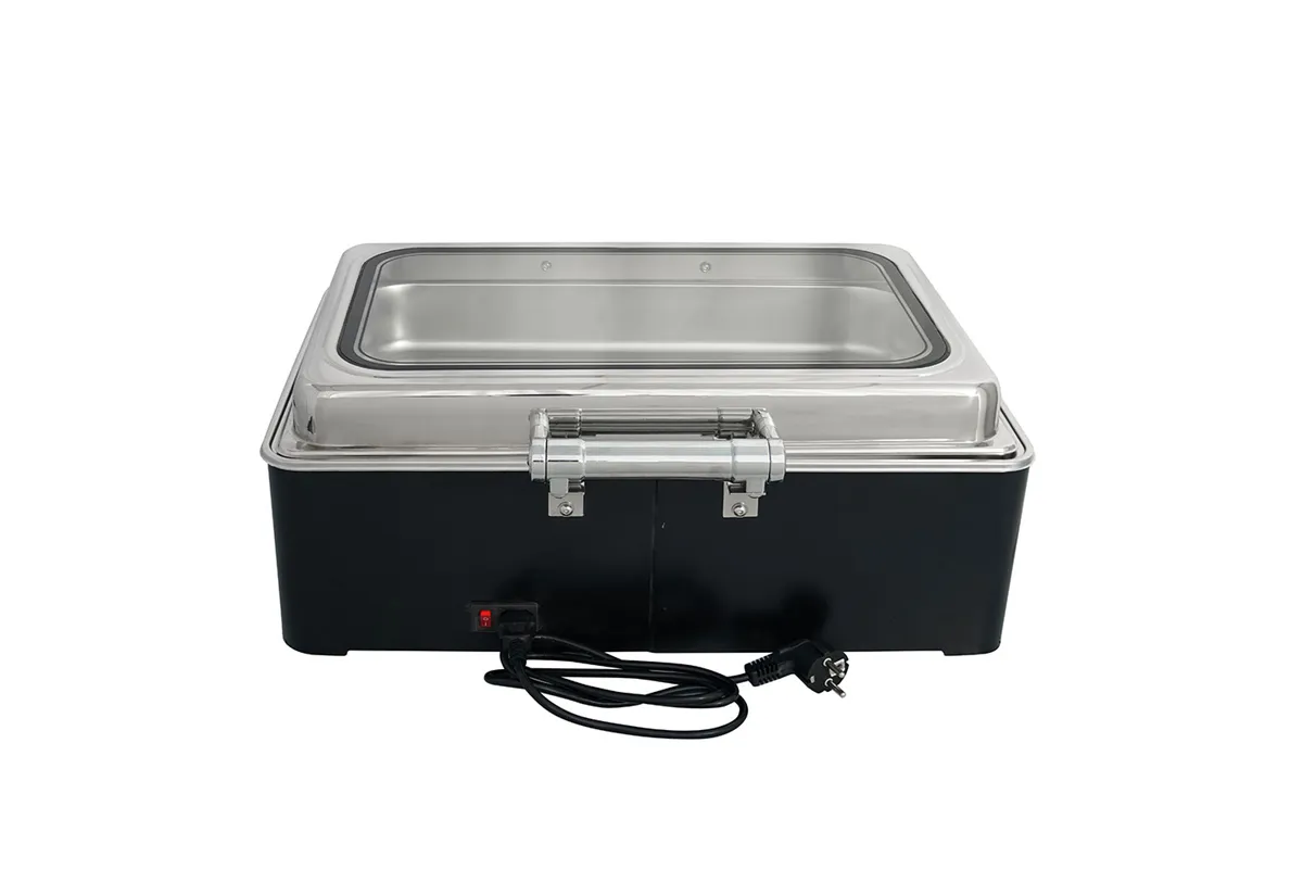 Podgrzewacz elektryczny, uchylny, przeszklona pokrywa, GN 1/1, P 0.5 kW Stalgast 435120