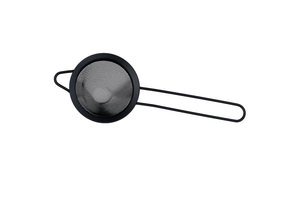 Sito barmańskie, stożkowe, czarne, Ø 80 mm Stalgast 472083
