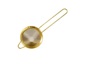 Sito barmańskie, stożkowe, złote, Ø 80 mm Stalgast 472084