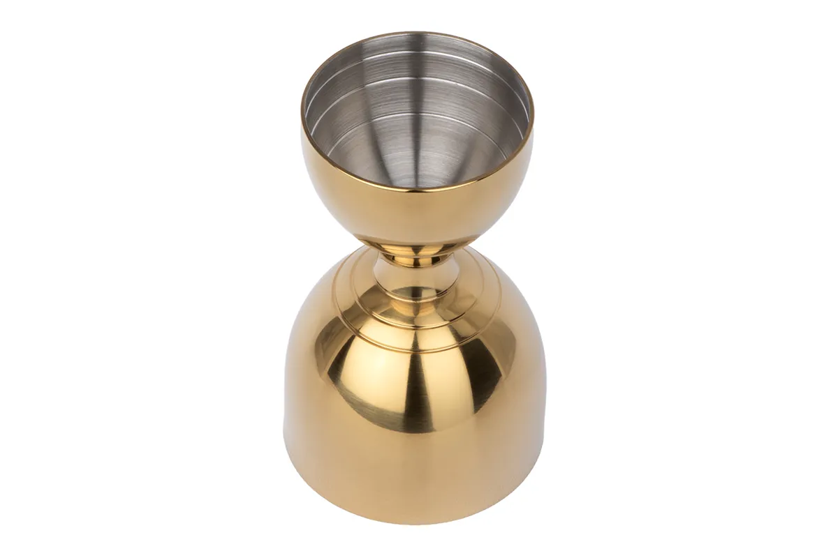 Miarka barmańska, jigger Bell, złota, V 0.03-0.06 l Stalgast 474518