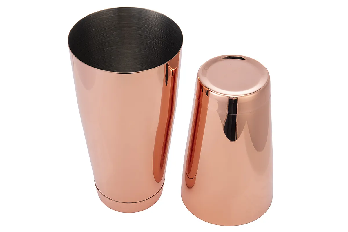 Boston shaker, miedziany, V 0.8 l Stalgast 476086