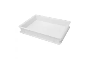 Pojemnik na ciasto do pizzy, polietylen, 400x300x70 mm Stalgast 563470
