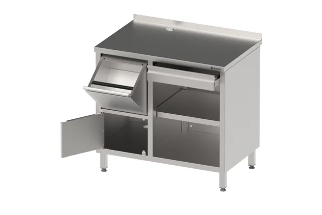 Stół pod ekspres do kawy Arte Bar 1000x650x950 Stalgast 618210