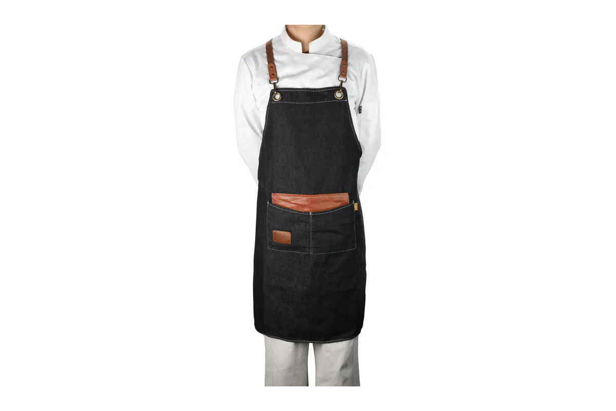 Fartuch jeans z kieszeniami, 700x820 mm Stalgast 634079