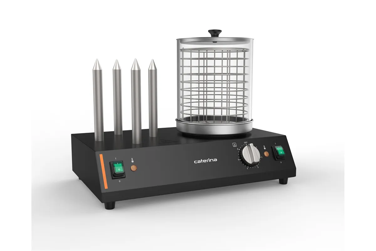 Urządzenie do hot-dogów, 4 szpikulce, Caterina, P 0.55 kW Stalgast 747004