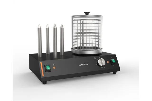 Urządzenie do hot-dogów, 4 szpikulce, Caterina, P 0.55 kW Stalgast 747004