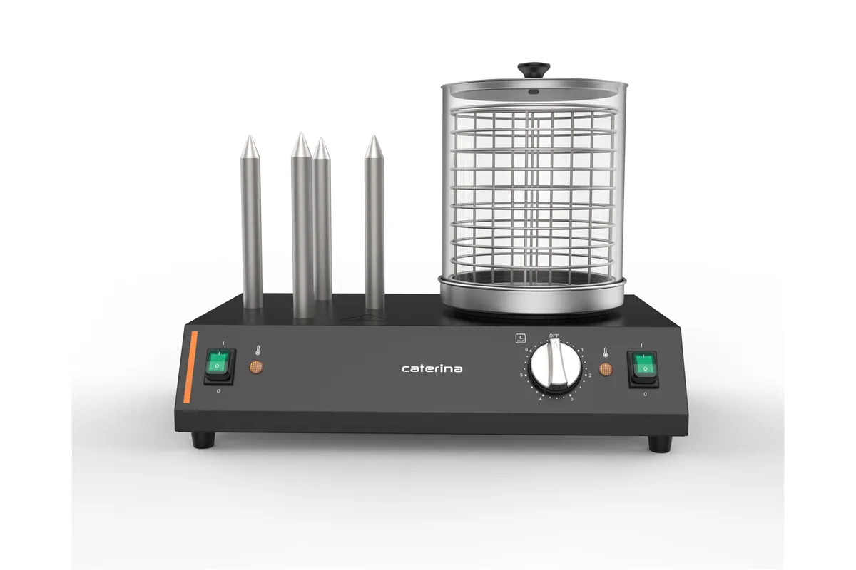 Urządzenie do hot-dogów, 4 szpikulce, Caterina, P 0.55 kW Stalgast 747004