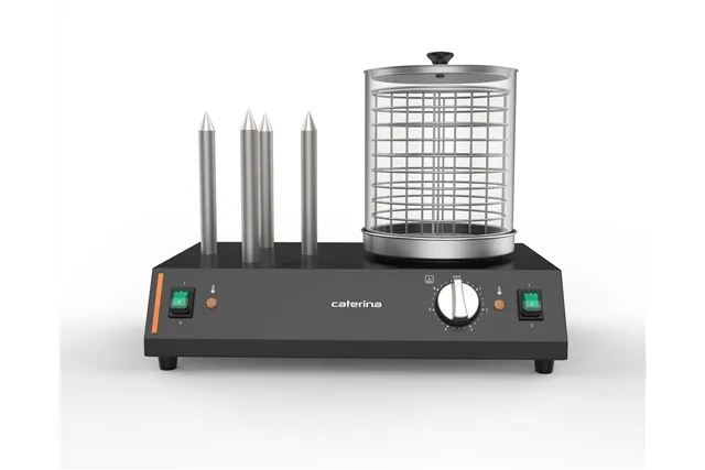 Urządzenie do hot-dogów, 4 szpikulce, Caterina, P 0.55 kW Stalgast 747004
